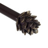 Urbanest Pinecone Adjustable Window Treatement Rod 48"-84" Oil Rubbed Bronze(WB) New