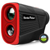 BIRDIEPULSE GOLF RANGEFINDER WITH SLOPE MAGNET 1300Y RANGE FINDER GOLF - BLACK