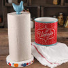 The Pioneer Woman Flea Market Stoneware Turquoise Paper Towel Holder And Crock New