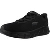 118113W/BBK SKETCHERS SKECHERS MEN'S BOBS B FLEX GLACIAL EDGE SNEAKER Size 6.5W New