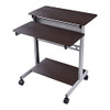 Stand Up Desk Store Two Tier Standing Desk Computer Workstation - Walnut Top New