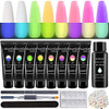 HOMOST Poly Nail Gel Kit 8 Colors Builder Gel Extension Kit - B08H22PYJ1