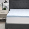 SensorPEDIC SensorCOOL 3-Inch Quilted Gel-Infused Memory Foam Bed Topper New