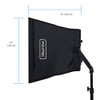 Fovitec 23" Square Softbox Fovitec 900 and 1200 LED Panels - White