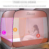 Xixi-home Pop Up Mosquito net for Bed,Foldable Large Space Mosquito Tent - Pink New