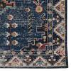 Linon Washable Larson, 2x3, B09V94SBJT - Navy/Ivory New