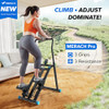 MERACH Stair Stepper Pro-3-Level Resistance Vertical Climber - Black New