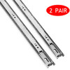 Tahlegy 2 Pair of 20" Full Extension Hardware Ball Bearing Drawer Slides