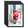 Langdon House 13x19 Poster Frames B07W4H7GQP (Black, 4 Pack) Prima Collection