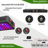 JINQIAOYI LED Grow Light (2000W) Veg and Flower Full Spectrum - Black