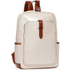 BROMEN Leather Laptop Backpack for 15.6" Computer Travel School Professional