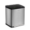 DBAL Trash Can Kitchen 30 Liter Stainless Steel Trash Can 2 x4 Gallon New