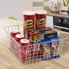 Sorbus Large Wire Pantry Baskets Metal Freezer Storage Bin 4-Pack B093CJ5PHJ New