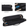 PIKU 3x4 Pool Stick Case Billiard Case Pool Cue Case, B088WVCS5C - Black