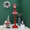 71" Christmas Snowing Street Lights Globe with Carols, Santa Claus New
