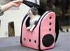 GINYICY Portable Travel Pet Carrier Backpack Capsule Bubble Design (Black) New