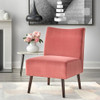 SilkWood Studio Marisel Upholstered Accent Chair B09T5QJ6Y1 - Pink New