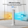 COZZYBEN Evaporative Cooler Windowless Air Conditioner White