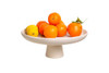 House of Five Studio Large Off white Ceramic Pedestal Bowl New