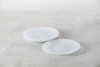 Fortessa La Jolla Glass 16 Piece Dinnerware Set, Service for 4, White New