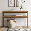 Warwick Narrow Console Table - Threshold™ B084X7FNFK - Brown New