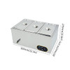 MOOTACO Commercial Food Warmer Stainless Steel Bain Marie Buffet Warmer 1500W New