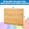 18 Pcs Wood Cutting Board Bulk Kitchen Chopping Boards Large Serving Board New