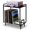 Vefunk Record Player Stand with Vinyl Storage - X003LFQOBV - Black New