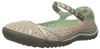 Jambu Women's Cherry Blossom Shoe, Light Grey/Pastel Green, 9.5 Medium US New