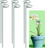 18" Tall 5 Stakes Plant Stake Support Garden Single Stem Support Stake New