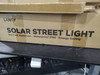 LANGY SOLAR STREET LIGHT, DIE-CAST ALUMINUM WATERPROOF IP66 ENERGY SAVING - GRAY