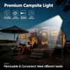 CREATIGER Flood Campsite Light 9.8 Ft Wide Range Lighting Portable Outdoor
