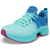 Makodax Workout Shoes for Women Non Slip Sneakers Comfortable Tennis Blue Cyan 6 New