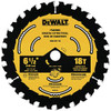 DEWALT CIRCULAR SAW BLADE, 6 1/2 INCH, 18 TOOTH, FRAMING - YELLOW BLACK