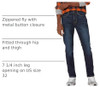 AMAZON ESSENTIALS MEN'S SLIM-FIT JEANS DISCONTINUED COLORS INDIGO WASH 34x34L New