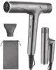 BEAUTURAL 1600W HIGH-SPEED FOLDABLE DUAL VOLTAGE TRAVEL HAIR DRYER GRAY