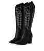 B0B8X5MJJC MIA Dakota Boot Womens Boot 10 BM US Black New