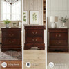 B01EYJY1KW Signature Design by Ashley Alisdair 2 Drawer Nightstand - Brown New