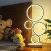 LENIVER LED Table Lamp Modern Dimmable Bedside Table Light 18W 3 Color Modes New