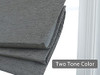 Everyday Celebration Woven Fabric Roman Shade 35"x64", Ash Grey New