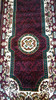 Kingdom Traditional Long Runner Rug Burgundy w/ Green & Tan D123 New