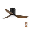 SIMPLE DELUXE INFINIPOWER 40-INCH CEILING FANS WITH LIGHTS AND REMOTE - BROWN New