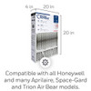 Honeywell Home MicroDefense AC Furnace Air Filter 20x20x4 MERV 12, 1 pk - White New