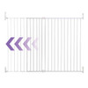 Dreambaby Extra Wide Tall Expandable Gate Track It Tech 30-53" Opening White New
