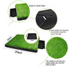 TUOKEOGO Dog Grass Pad with Tray Puppy Potty Training Grass Indoor Dog Potty New