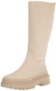 Steve Madden Women's Macall Fashion Boot, Bone, 6.5 New