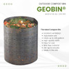 Geobin Compost Bin 246 Gallon Expandable Easy Assembly B010V673AC - Black New