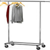 Simple Houseware Heavy Duty Clothing Garment Rack B01MSAVQJO - Chrome New