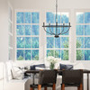 HomePlace Lighting 5-Light Candle Chandelier 428551MB - Matte Black New