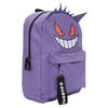 Bioworld Pokemon Gengar Character 16" Backpack Chunky Webbing Strap - Black New